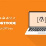 How to add a shortcode in WordPress