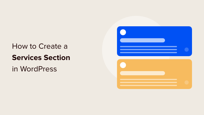 How to Create a Services Section in WordPress (2 Easy Ways)